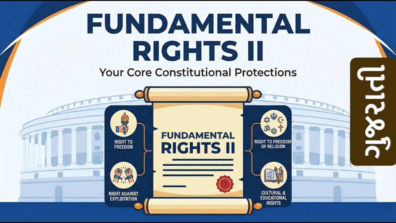 મૂળભૂત અધિકારો II | Constitutional Law I | Gujarati