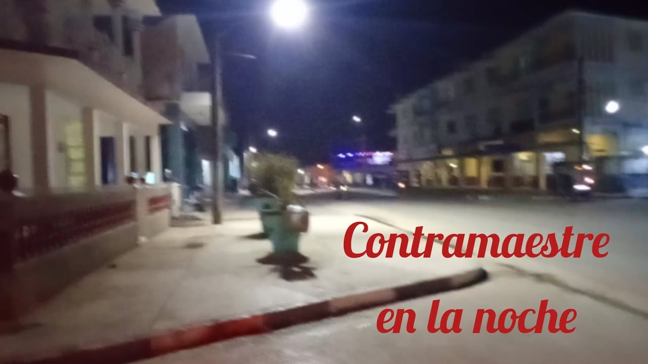 Así lucen las calles de mi pueblo(Contramaestre) Circo Nacional 🎪 🤡😆