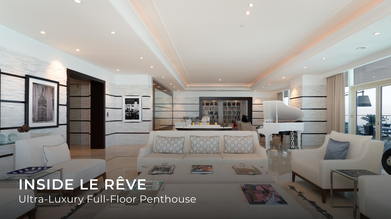 Ultra-Luxury Full-Floor Penthouse | Le Rêve, Dubai Marina