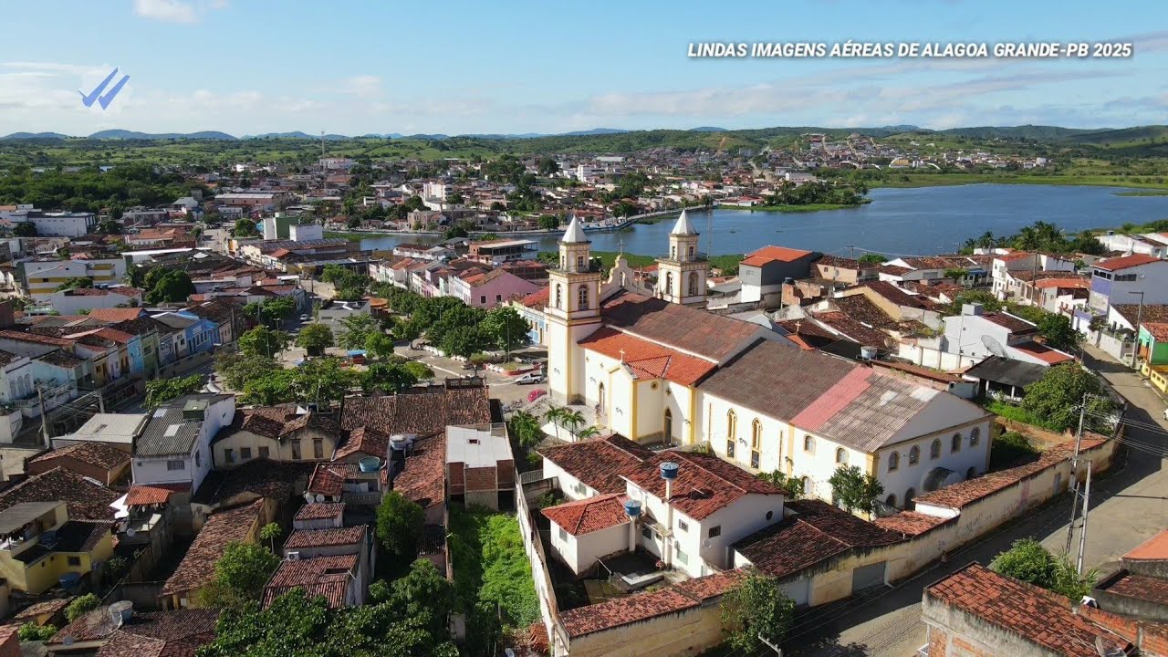 LINDAS IMAGENS AÉREAS DE ALAGOA GRANDE-PB 2025 