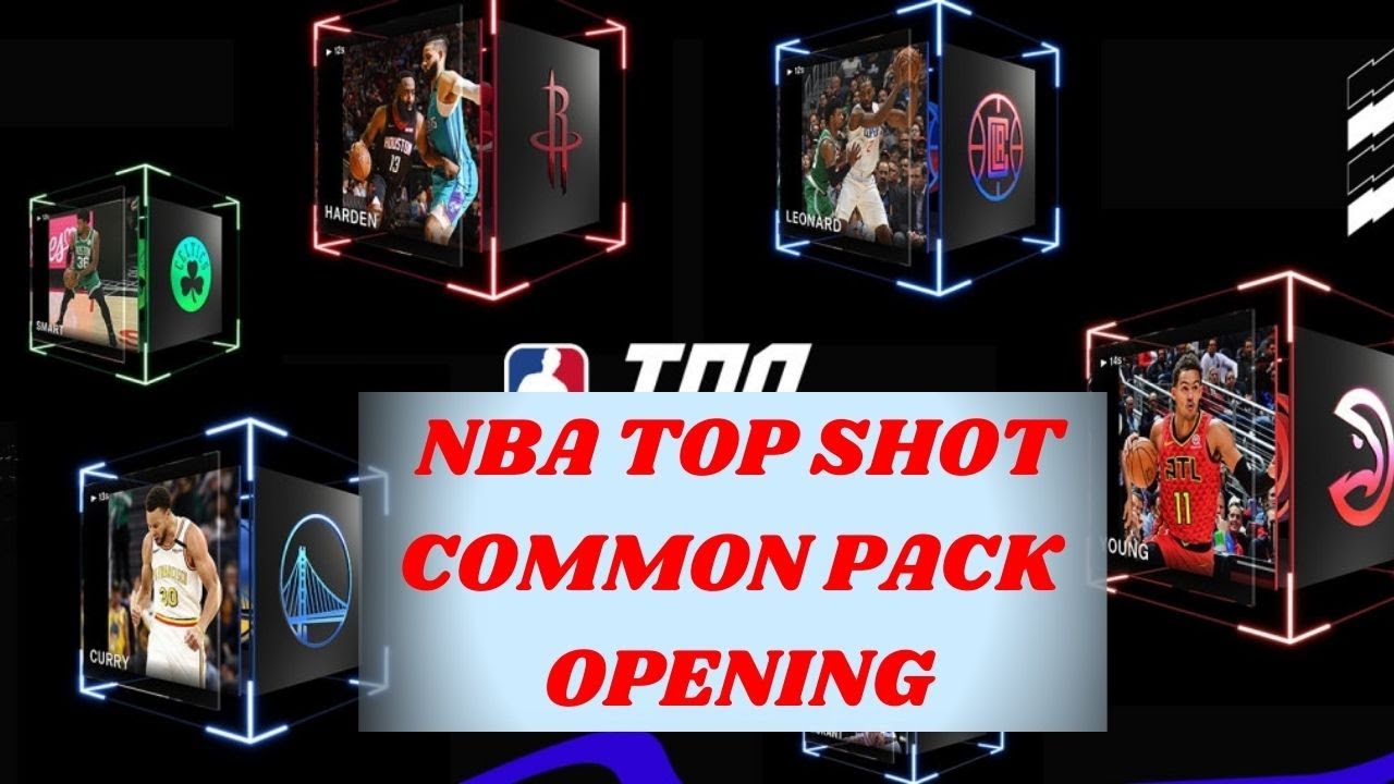 NBA TOP SHOT COMMON PACK OPENING