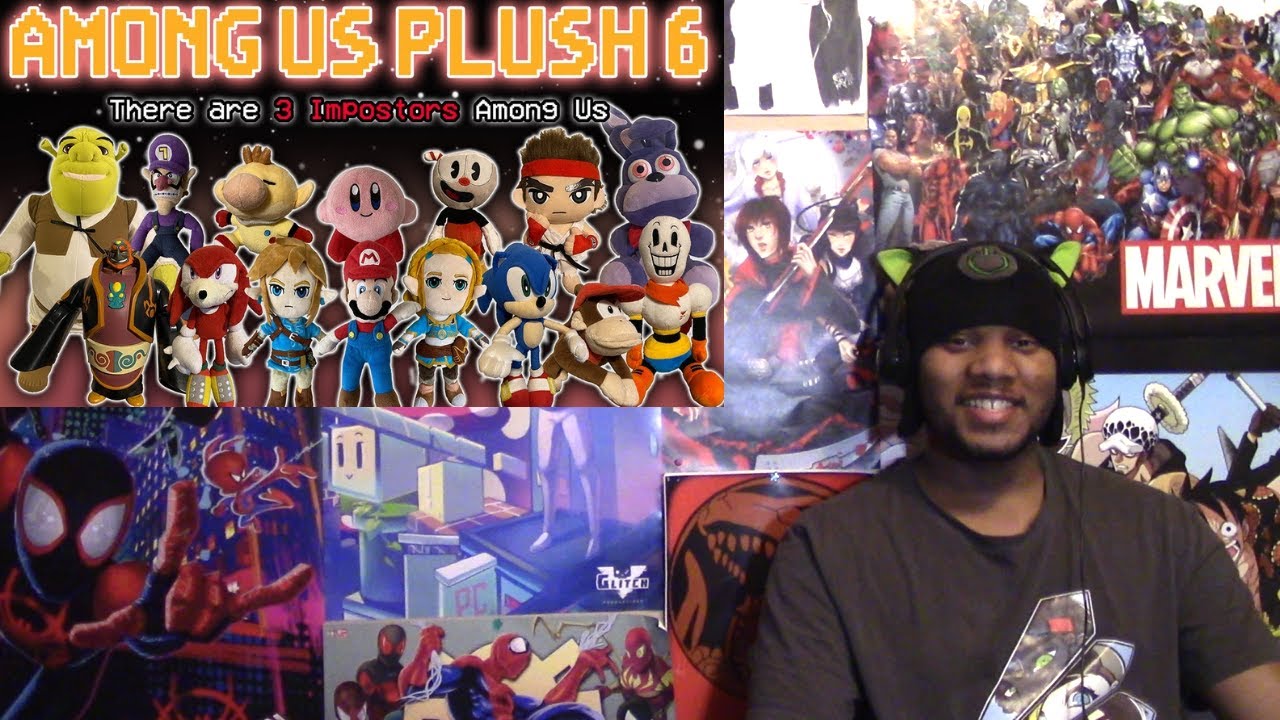 Phoenix Reacts To: AMONG US - PLUSH VERSION: 6