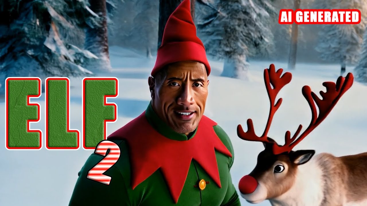 Elf 2 Teaser Trailer 🎄 | The Rock Brings Christmas to NYC! 4k