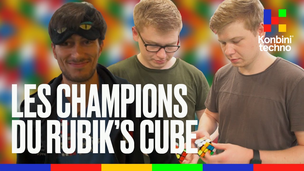 À quoi ça ressemble une compétition de Rubik's Cube à l'aveugle ? l Konbini Techno