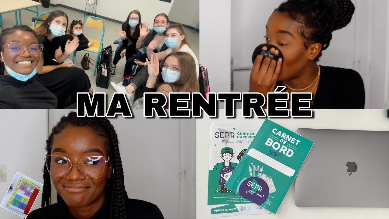 MA RENTRÉE : JE REPREND MES ÉTUDES BTS ESTHÉTIQUE 🖥🎓