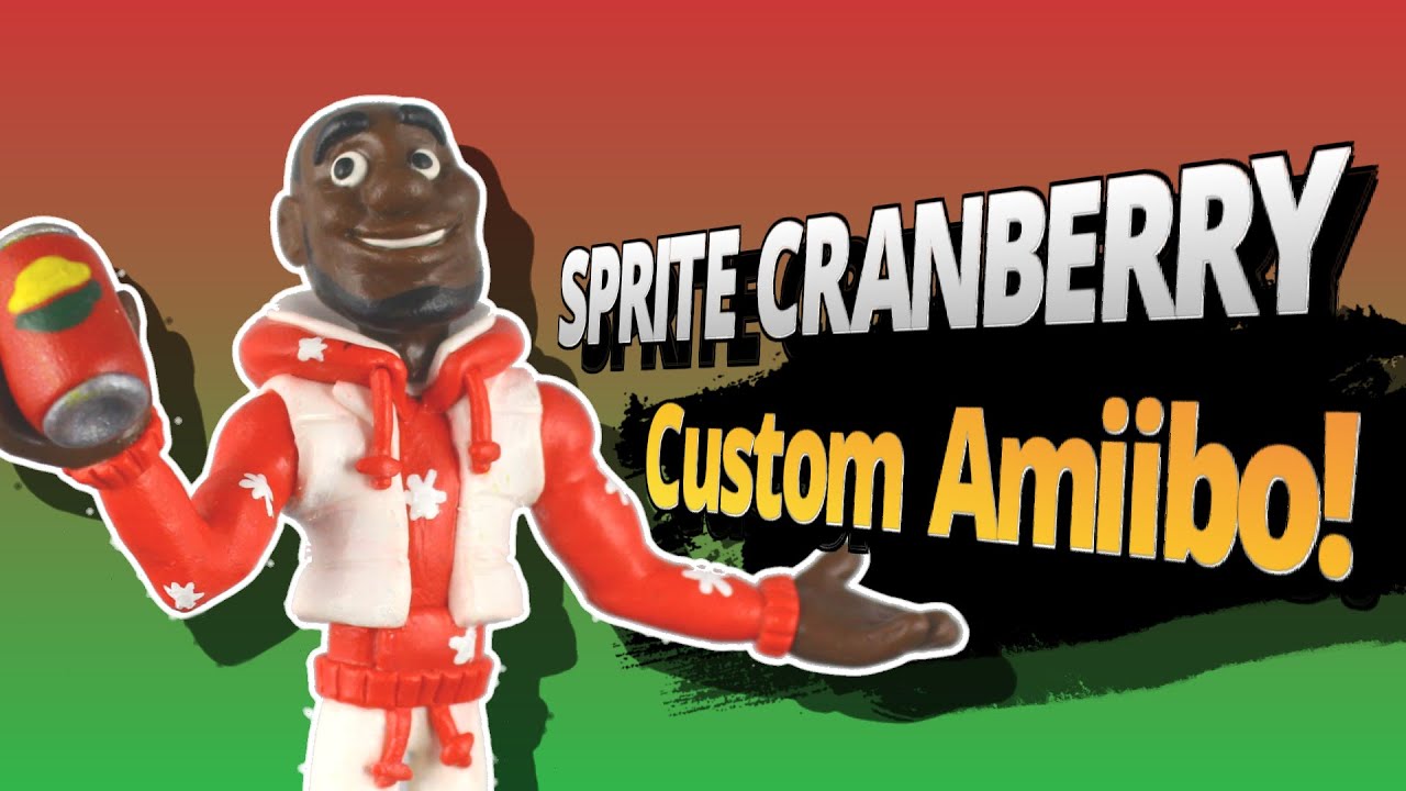 Wanna SPRITE CRANBERRY Amiibo? | Custom Amiibo Ep. 41