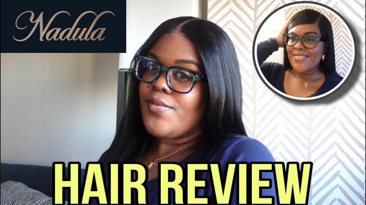 Nadula Hair 7x5 Bye Bye Knots Yaki Straight Glueless Closure Wig