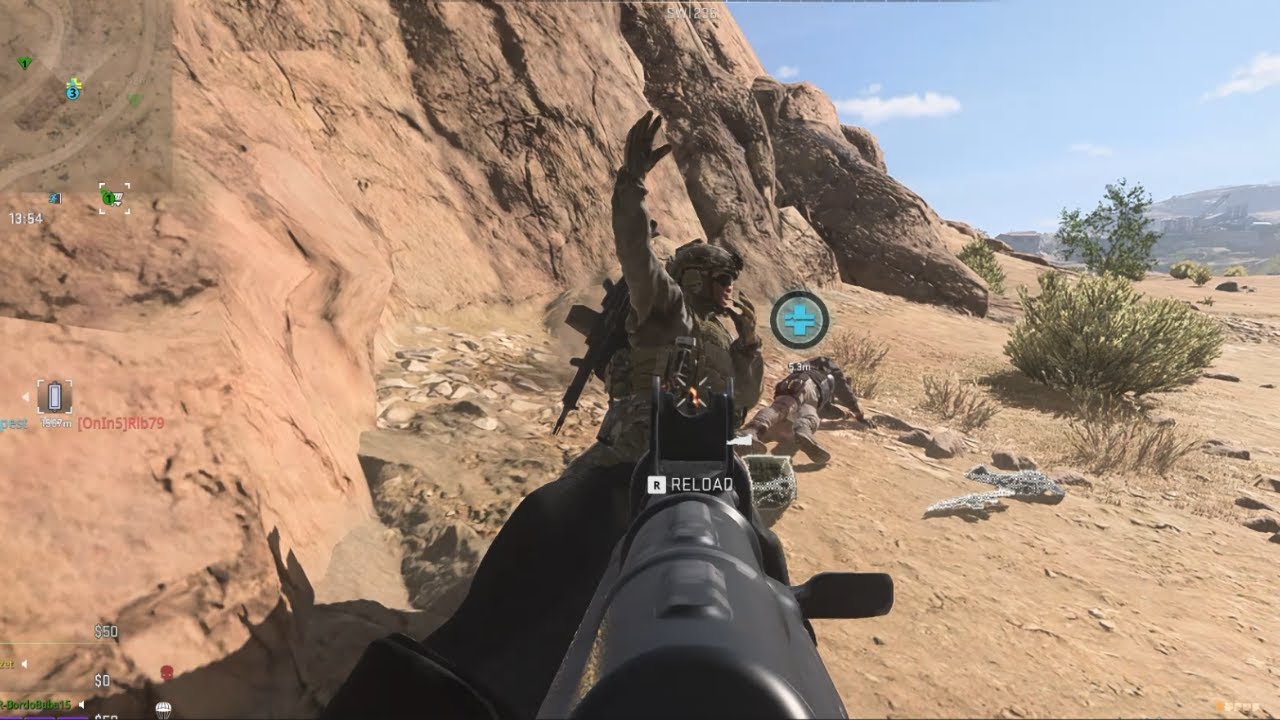 Yazık Oldu Adama !!  Mw2 Dmz Al Mazrah