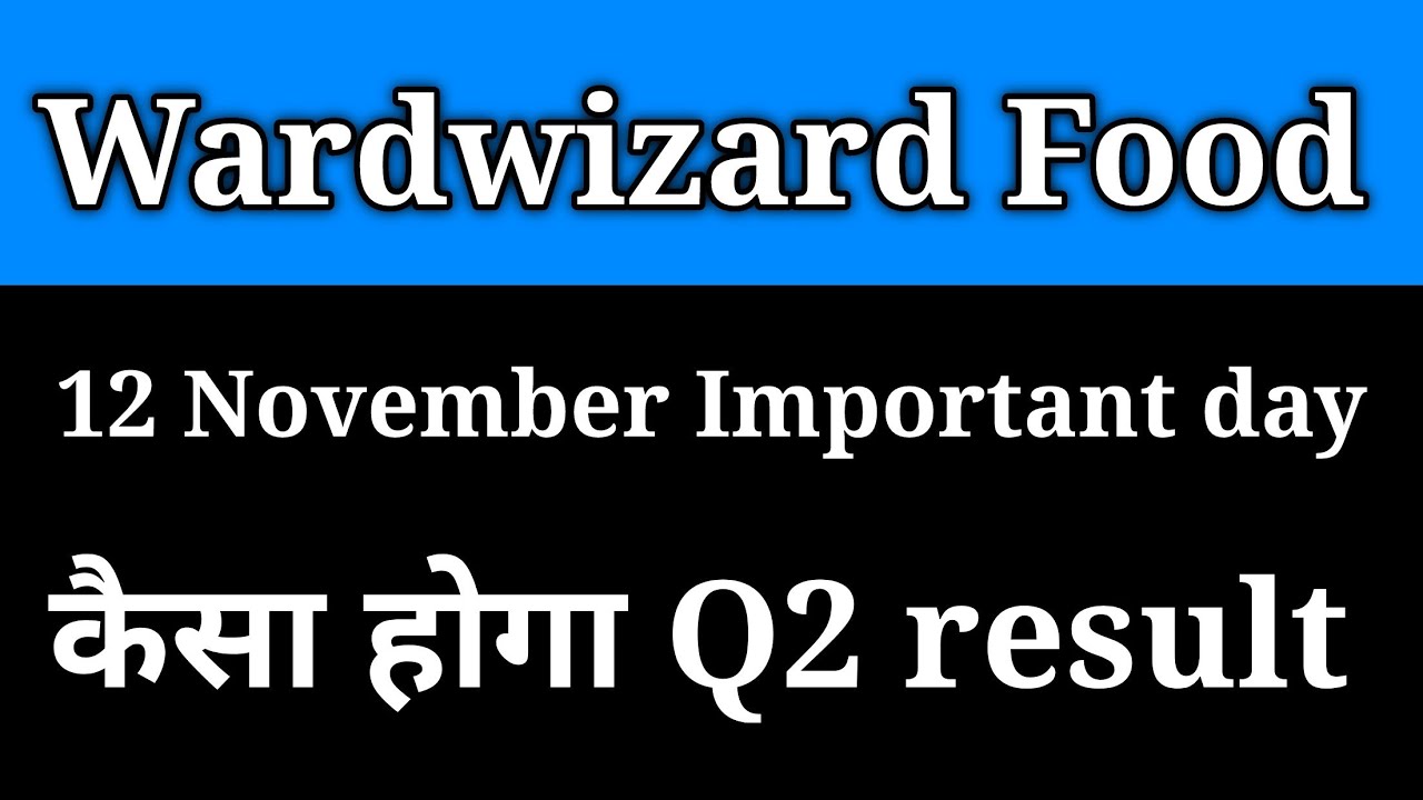 Wardwizard food share latest news।। Wardwizard food share price।। Wardwizard share latest news today
