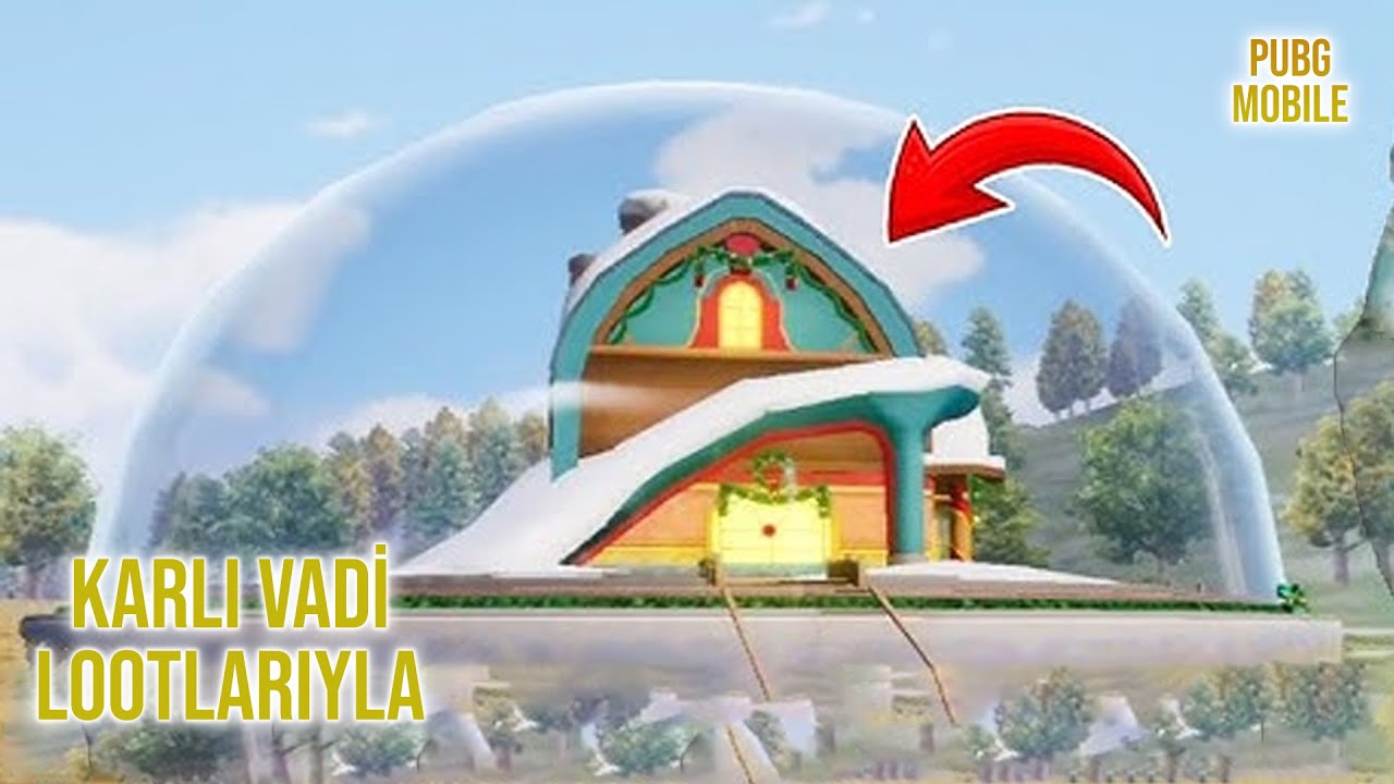 KARLI VADİ LOOTLARIYLA WİN ALMAK RAKİPTE KARLI VADİDE PUBG MOBİLE