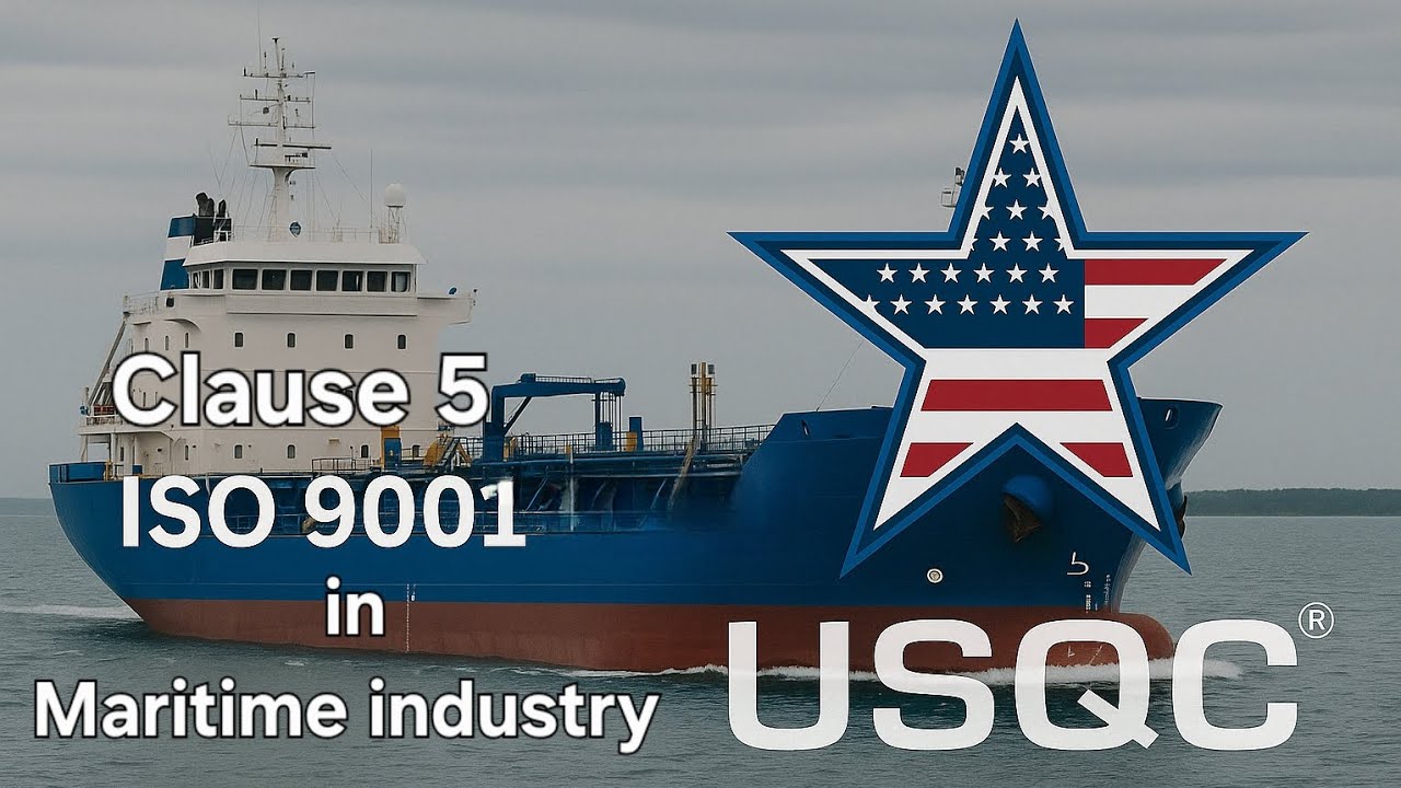 Navigating Leadership: ISO 9001 Clause 5 in Maritime industry