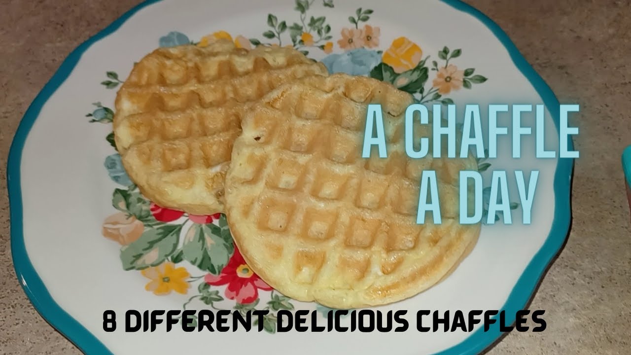 8 Different Delicious Chaffles - Fun & Easy to Make!!