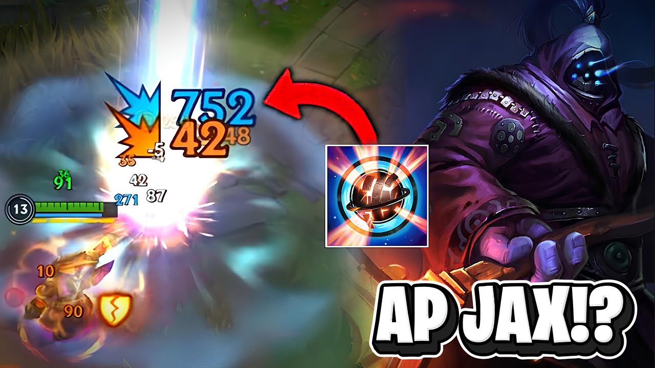 Ap Jax Is Sooo Fun But Dont Ever Try This at Home!! Wild Rift (Runes & Build)