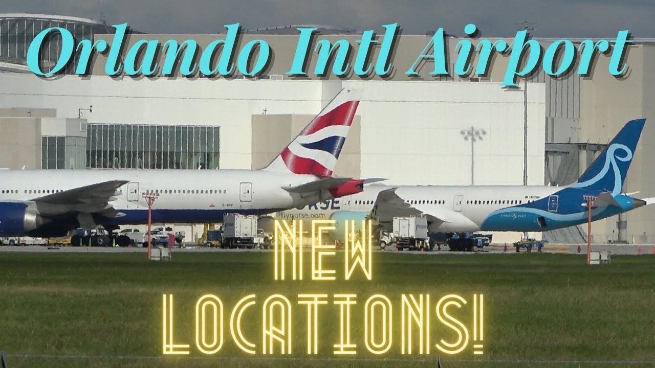 (4K) NEW LOCATIONS | PLANE SPOTTING | ORLANDO INT'L AIRPORT-MCO 10/10/22