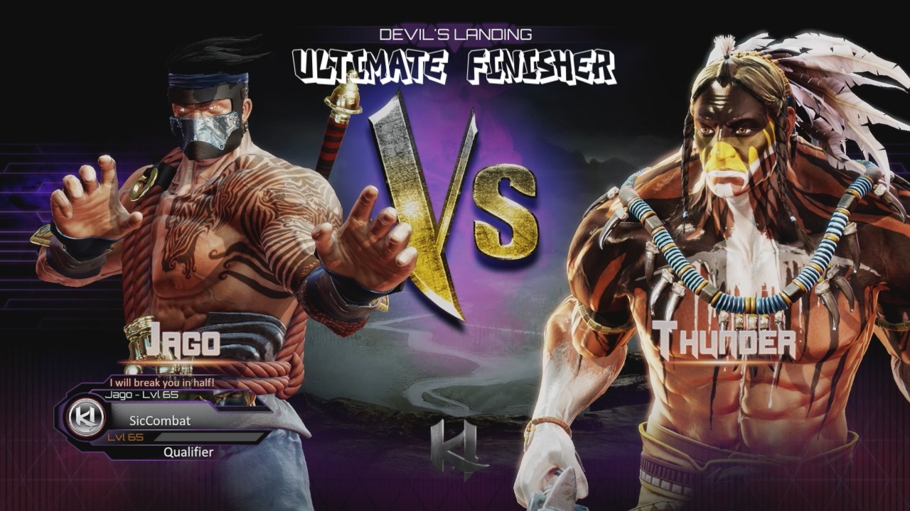 Killer Instinct: Jago Vs. Thunder | Very Hard Difficulty (Ultimate Finisher)