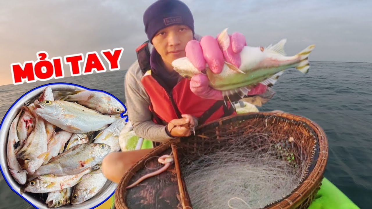 Một Mình Bủa Câu Xa Bờ Gặp Cá Kéo Mỏi Tay