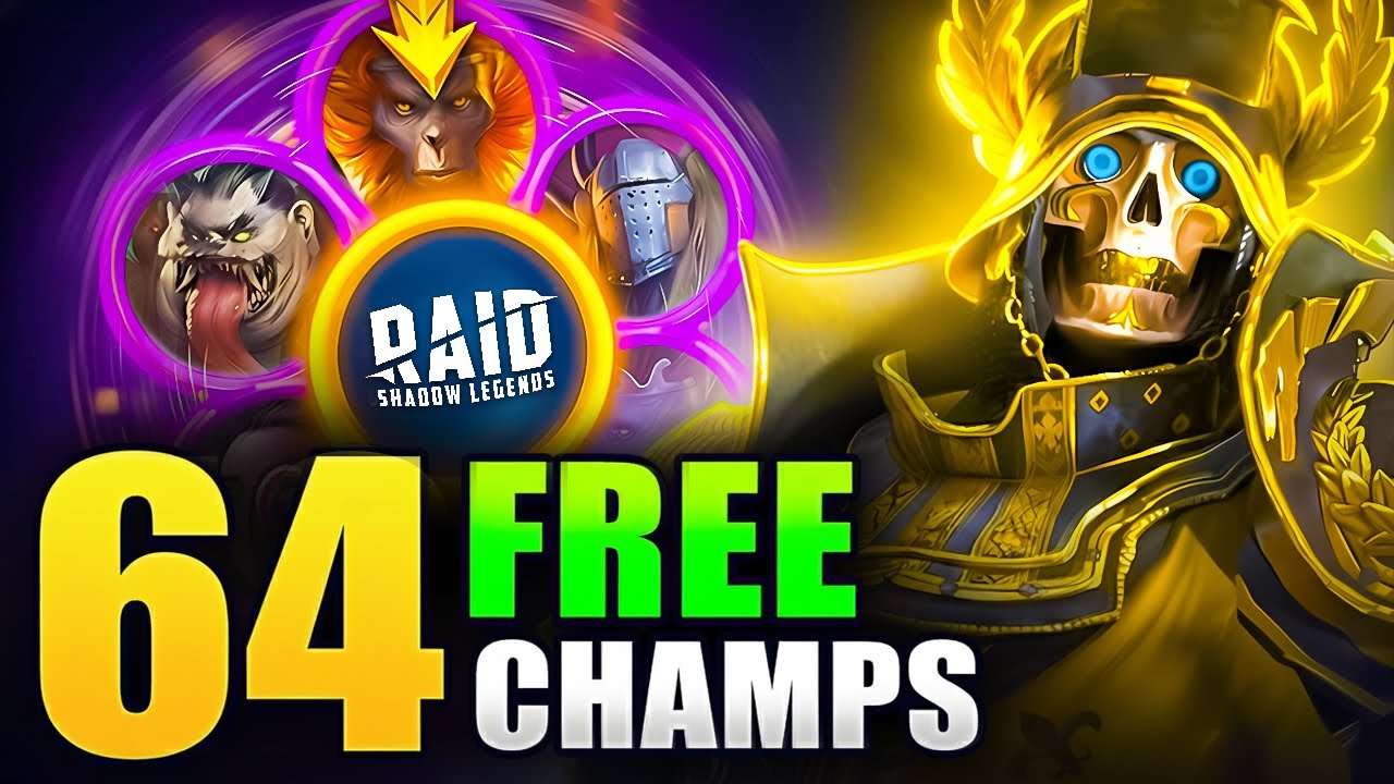 GET 64 FREE Champions💥Raid Shadow Legends Tier List💥2025