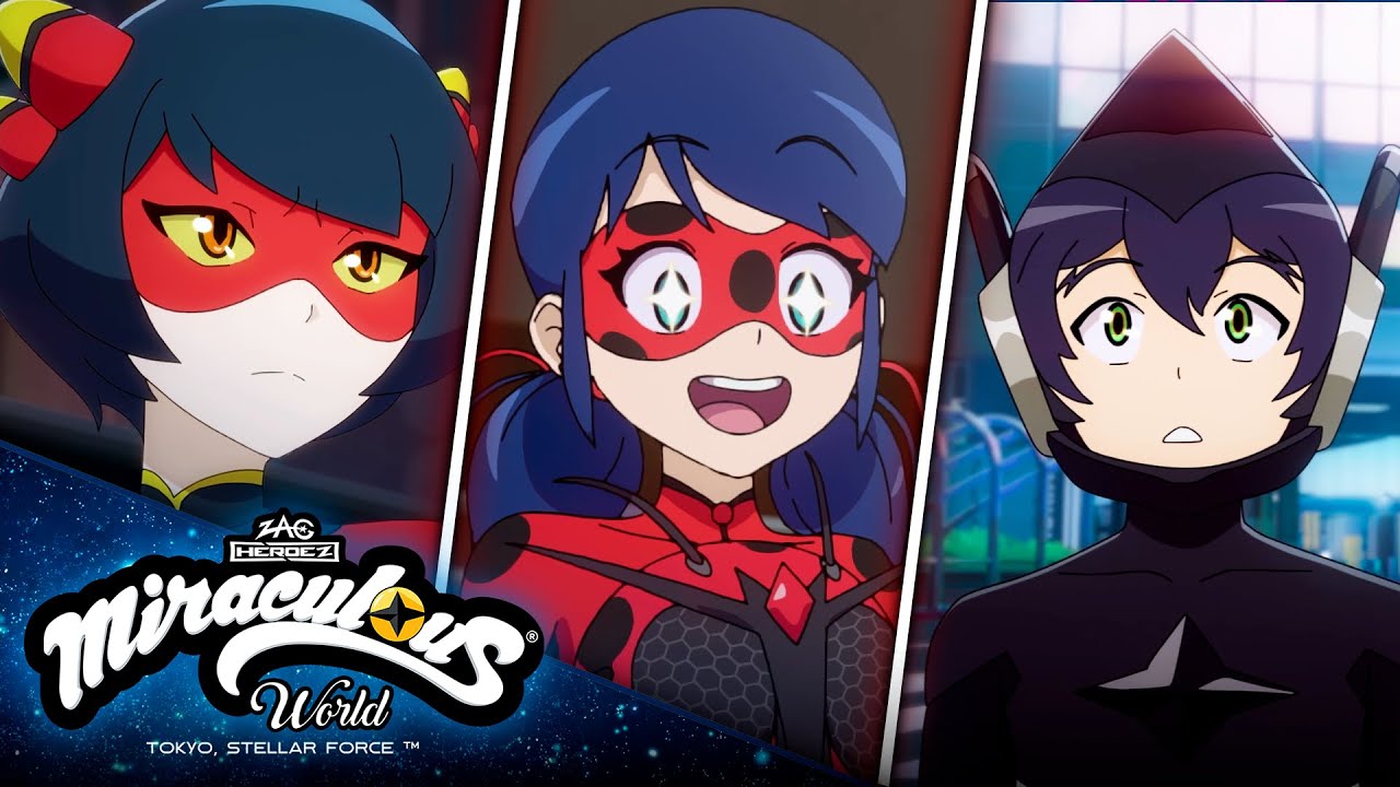 MIRACULOUS WORLD | ⭐ COMPILATION #1 - ACTION 🗼 | Stellar Force 💫