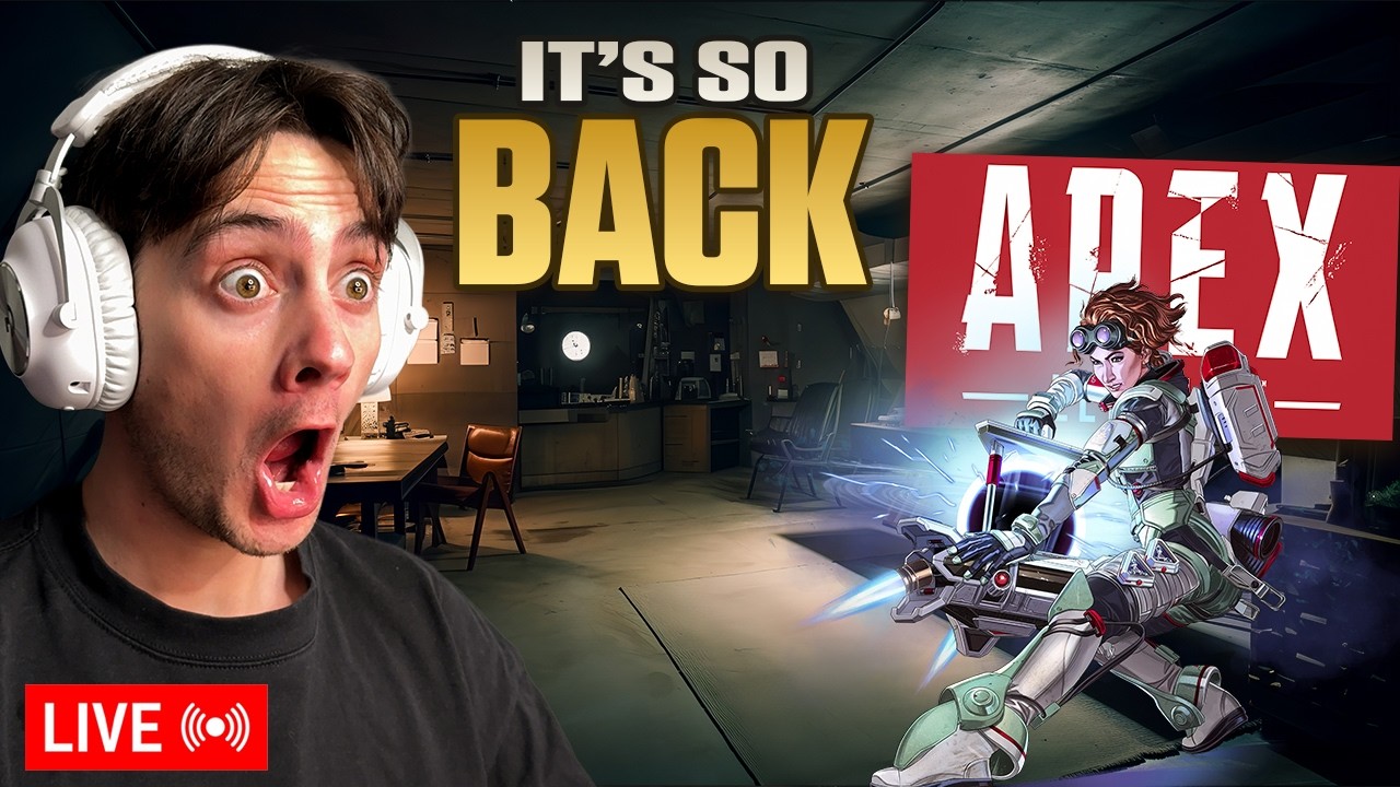 IS APEX LEGENDS BACK⁉️👀 - Just Another Night in the Bunker   Log #18