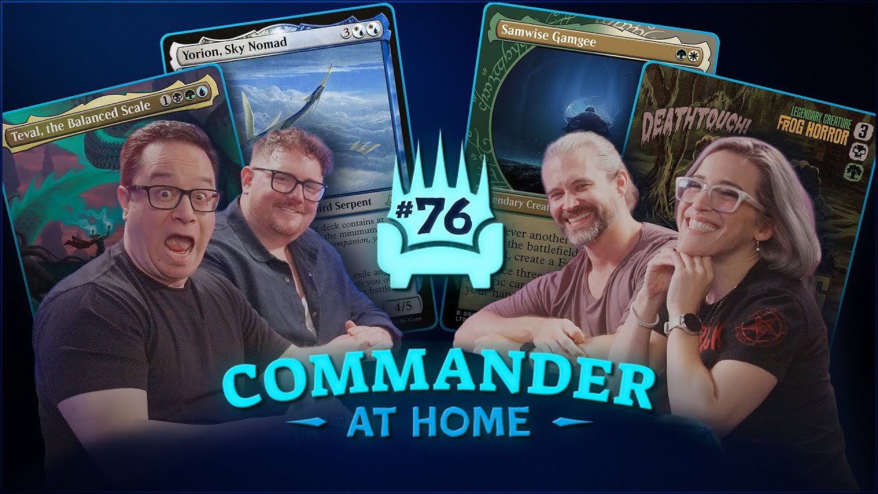 Josh Lee Kwai and Ben Wheeler clash in a Battle of the Lands | Commander at Home Episode 76