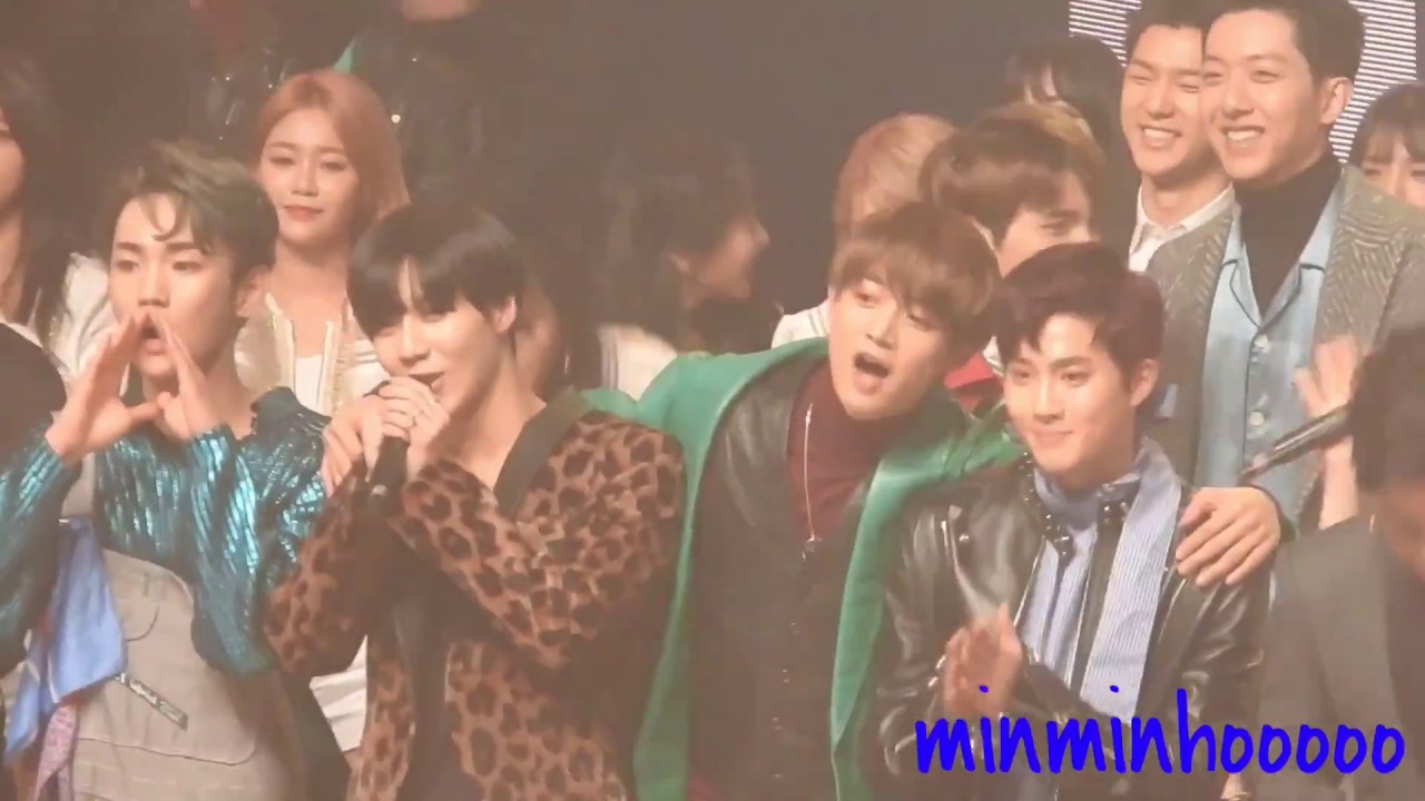 20170101 MBC가요대제전 ending SHINee