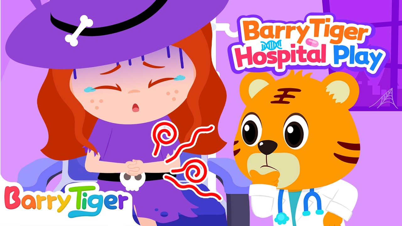 The Witch Is Sick! Let&rsquo;s Help! | Doctor Barry to the Rescue! | Kids Cartoons | BarryTiger