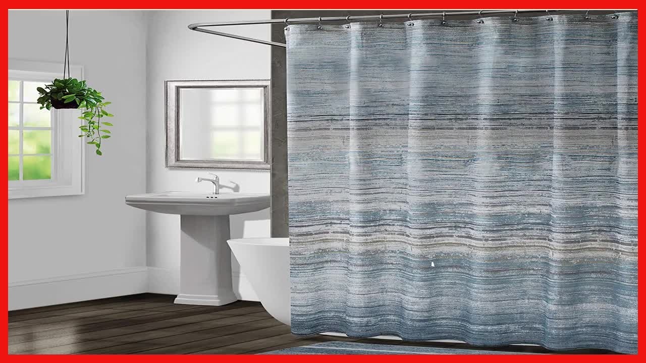 Transform Your Bathroom with the Nomad Mineral Ombre Shower Curtain