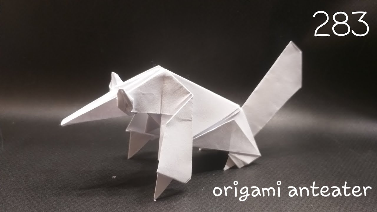 Орігамі  мурахоїд origami anteater