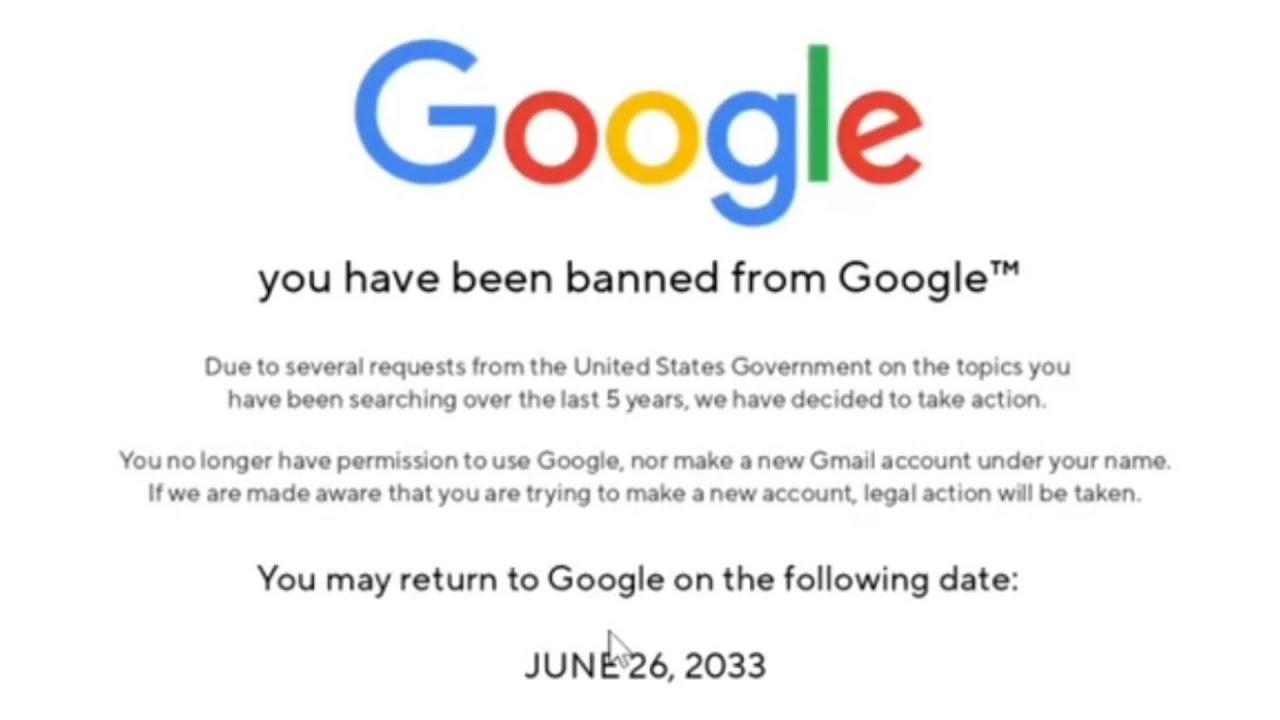 Google Ban Speedrun (97.1% effective)
