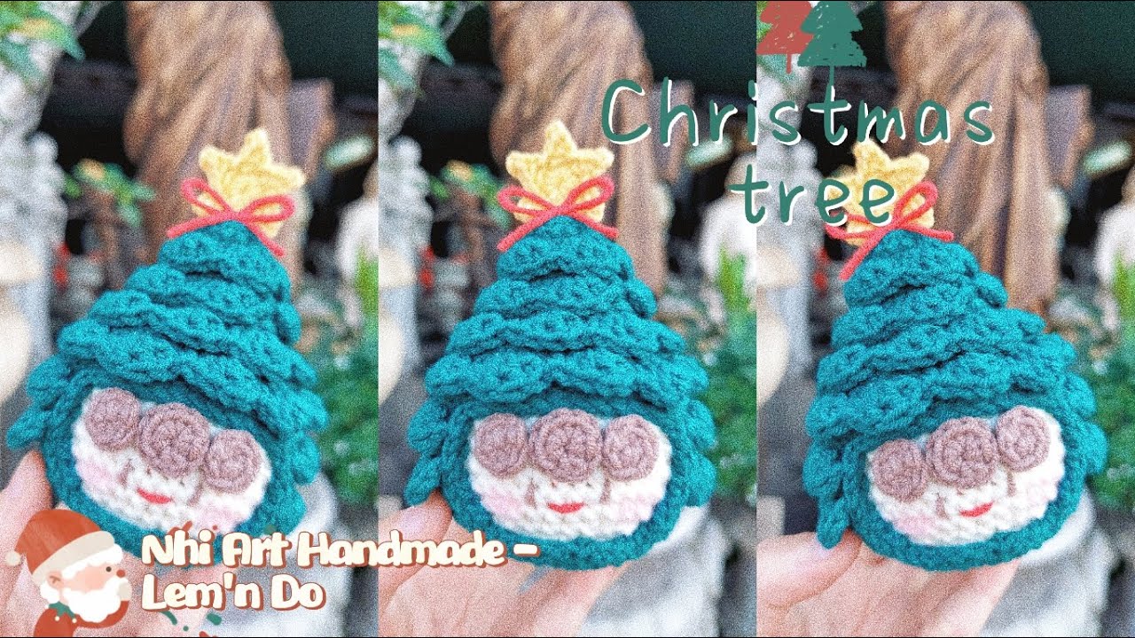 How to crochet CHRISTMAS TREE | Crochet CHRISTMAS | Hướng dẫn móc CÂY THÔNG NOEN | Lem'n Do