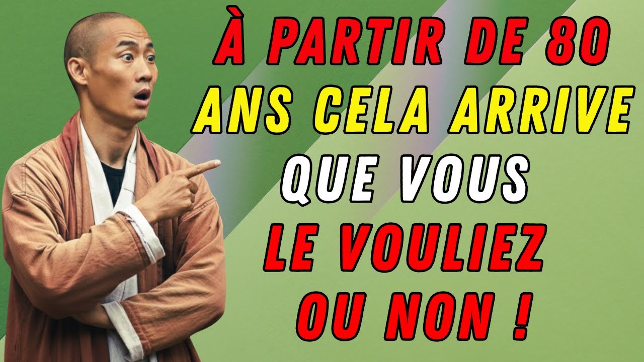 À 80 ans, voici 5 choses qui arrivent, que vous le vouliez ou non ! | Shi Heng Yi