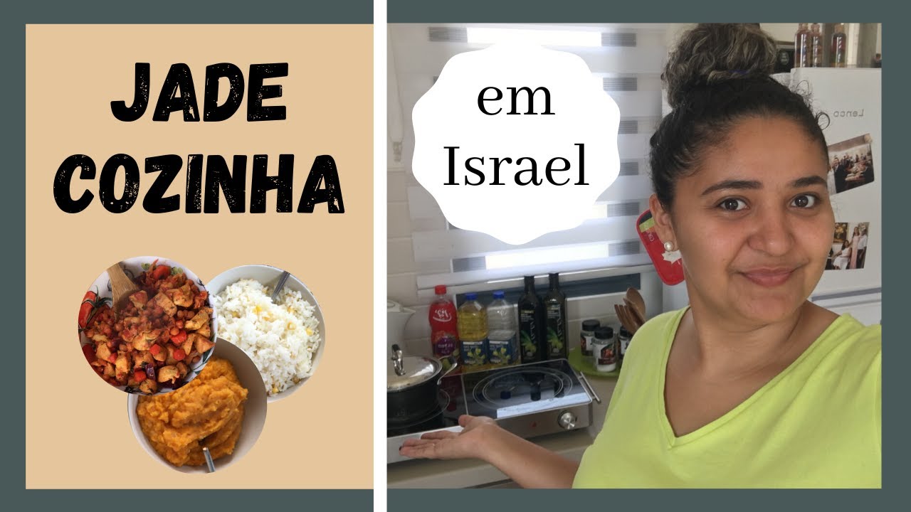 FAZENDO O ALMOÇO COM INGREDIENTES COMPRADOS EM ISRAEL