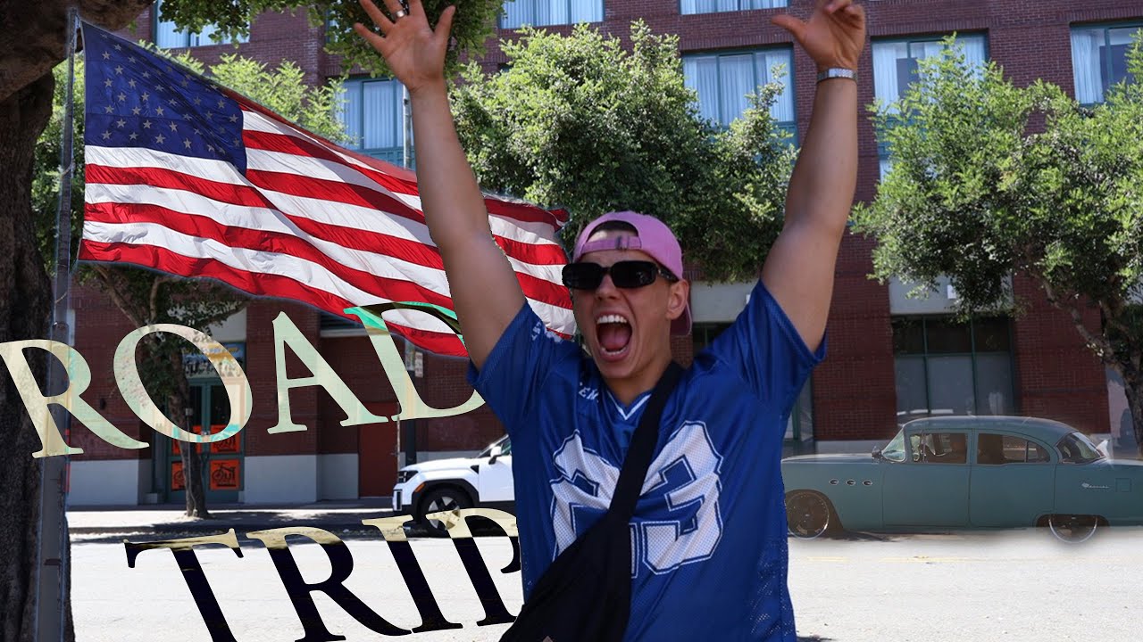 De roadtrip is officieel begonnen. ''USA dag 1