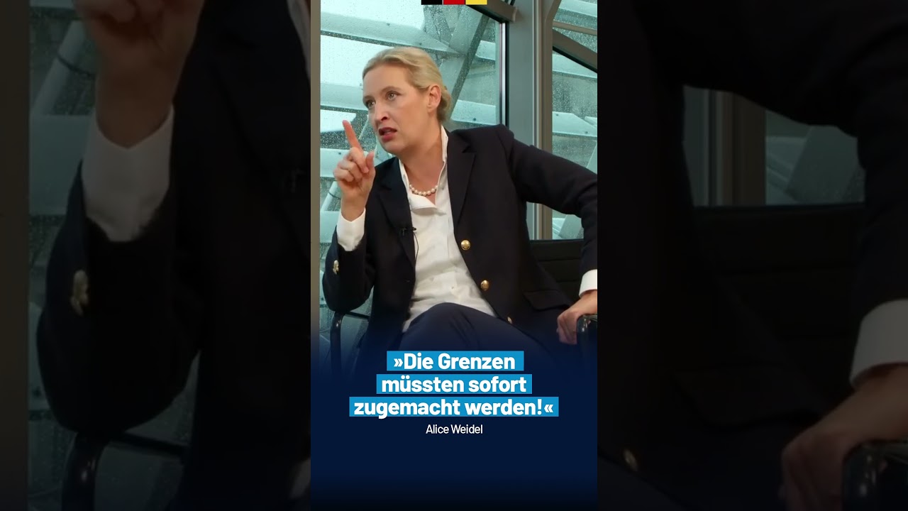 Grenzen dicht! Alice Weidel im AUF1-Interview
