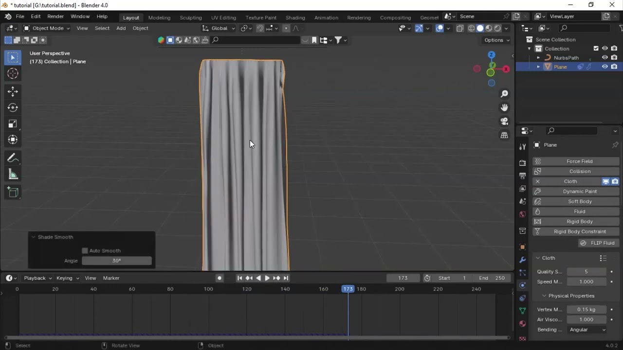 HOW TO MAKE CURTAIN IN BLENDER