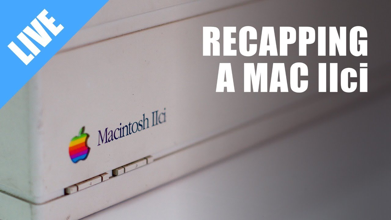Recapping a Macintosh IIci
