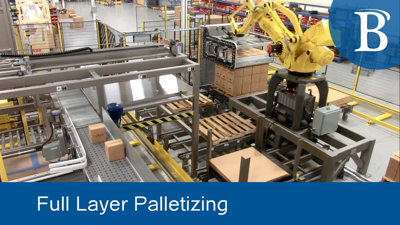 Full Layer Case Palletizing by Bastian Solutions