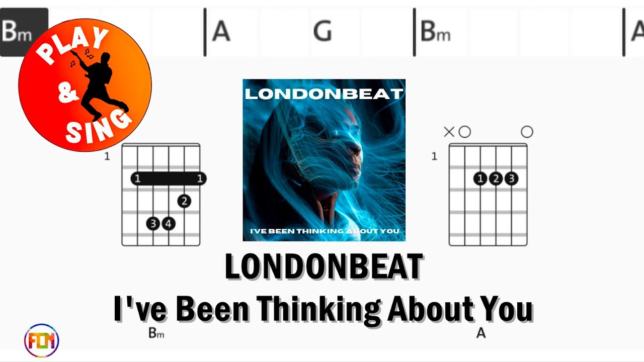 Londonbeat - I've Been Thinking About You | Scrolling Guitar Chords & Lyrics