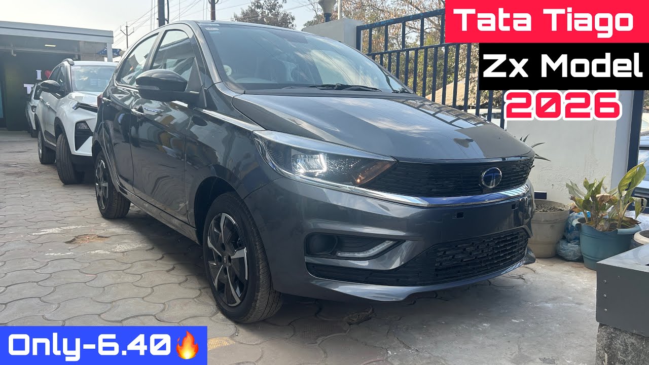 New Tata Tiago XZ 2026 Model | Tiago XZ 2026 | Tata Tiago 2026 Price, Features & Full Review