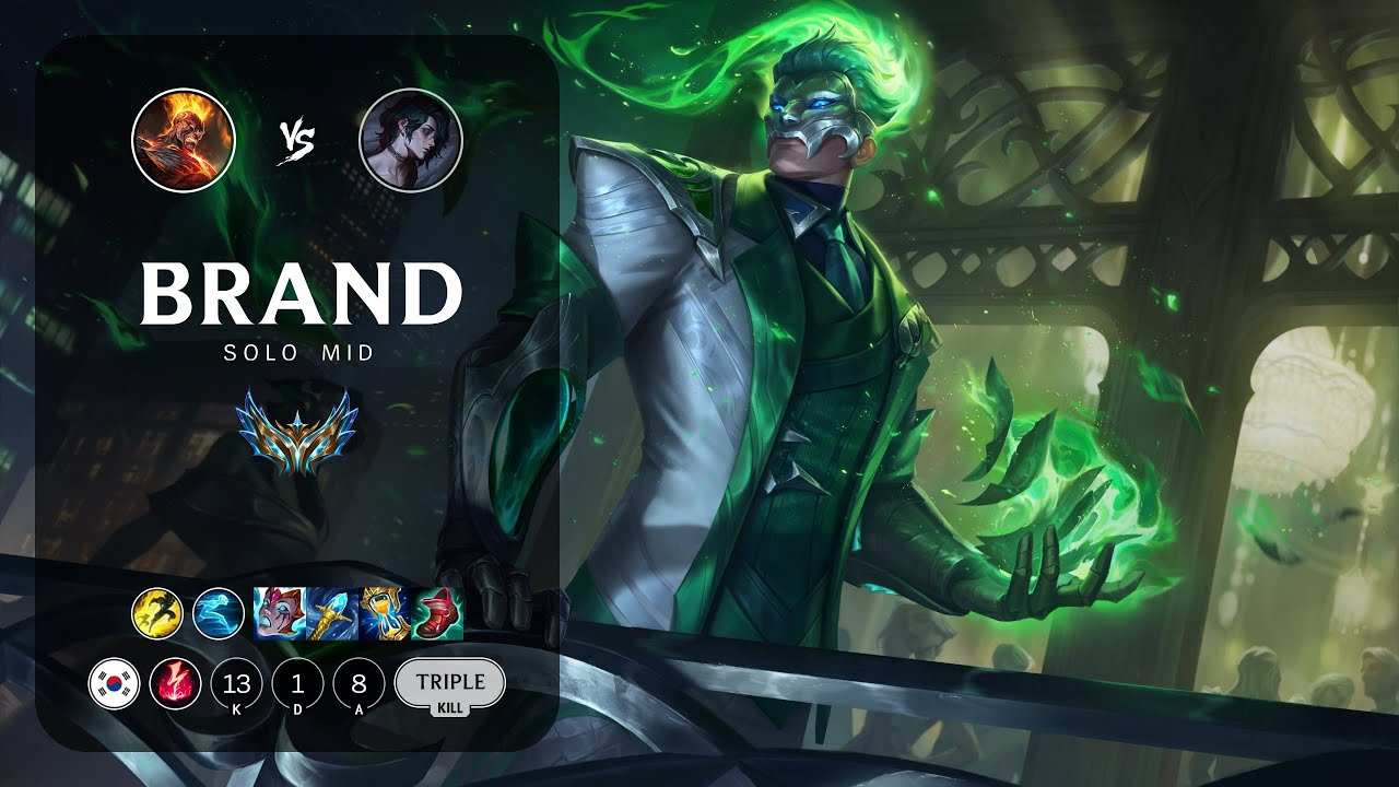 Brand Mid vs Hwei - KR Challenger Patch 14.3