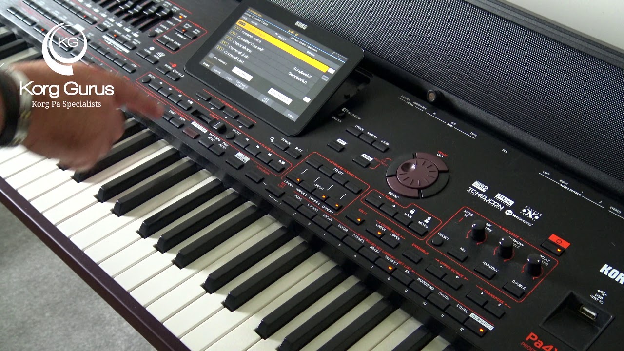Using a Keyboard Set Library entry