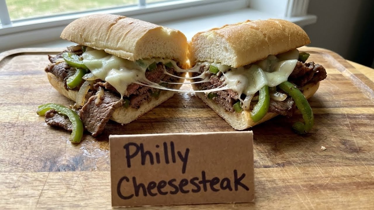 Philly Cheesesteak — Authentic & Eas
