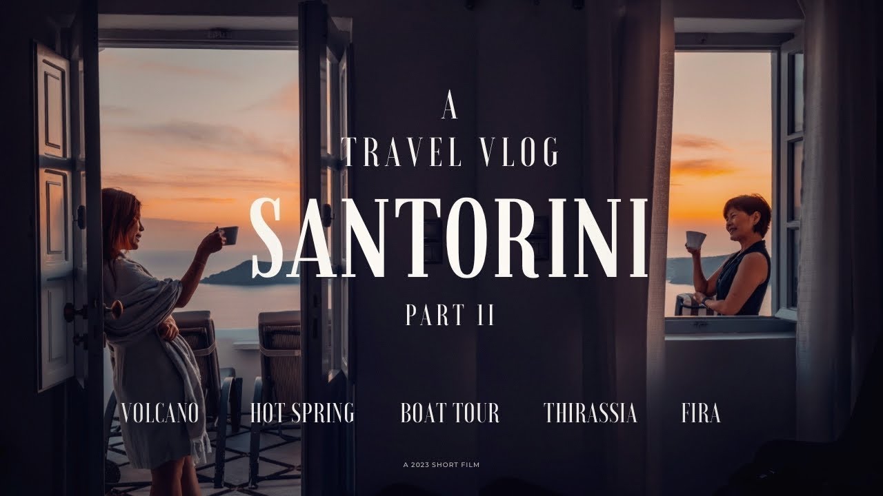 [Greece] Santorini II ⛵️Spectacular Boat Tour: Volcano, Thirassia Island, Hot Springs & Fira Views🌋