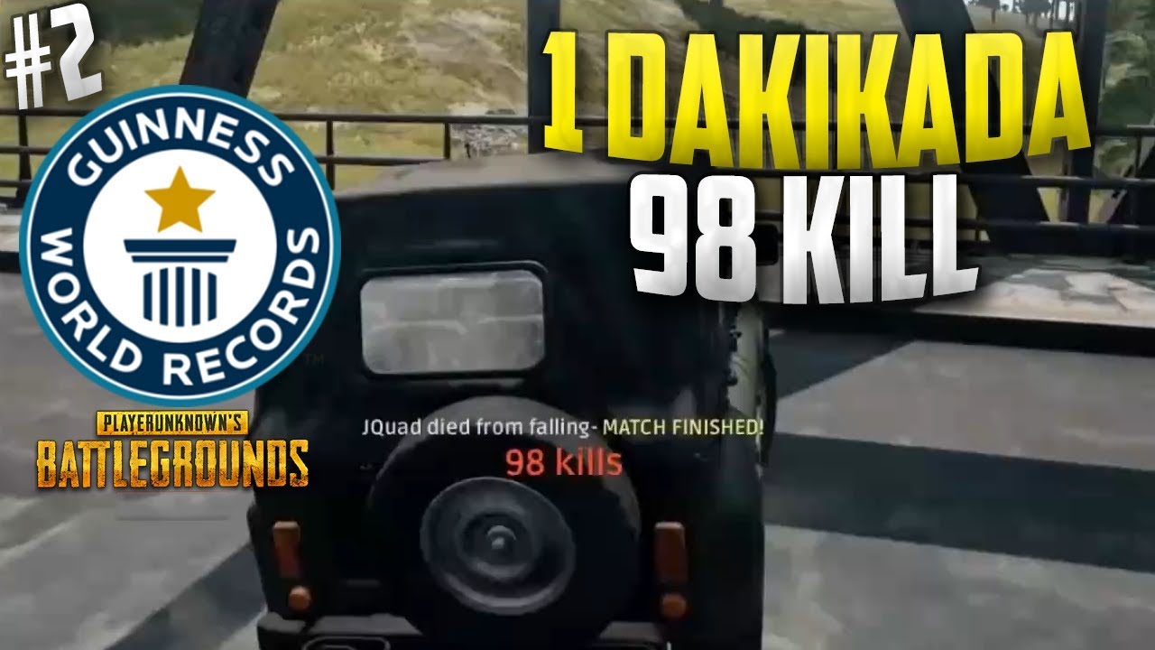 REKORLAR KİTABINA GİREN OLAYLAR #2 (PUBG Guinness Rekorları)