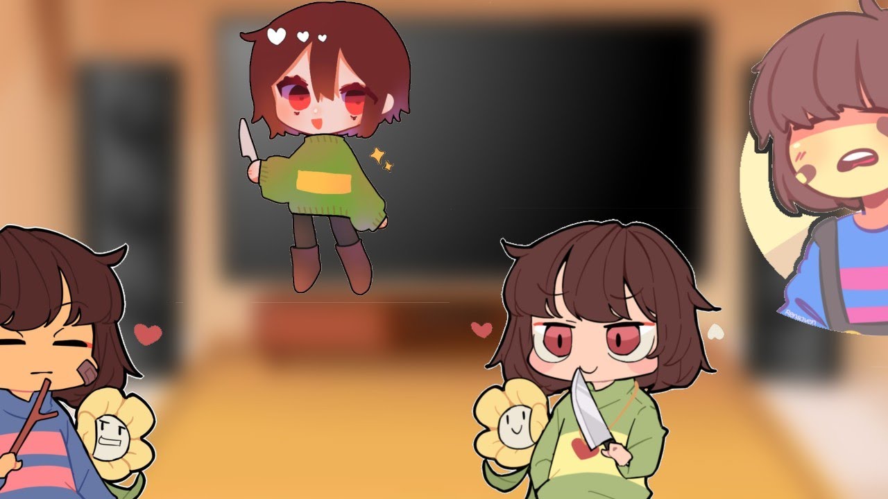Undertale reacts to frisk and Chara ✨ part 2 ✨ last part