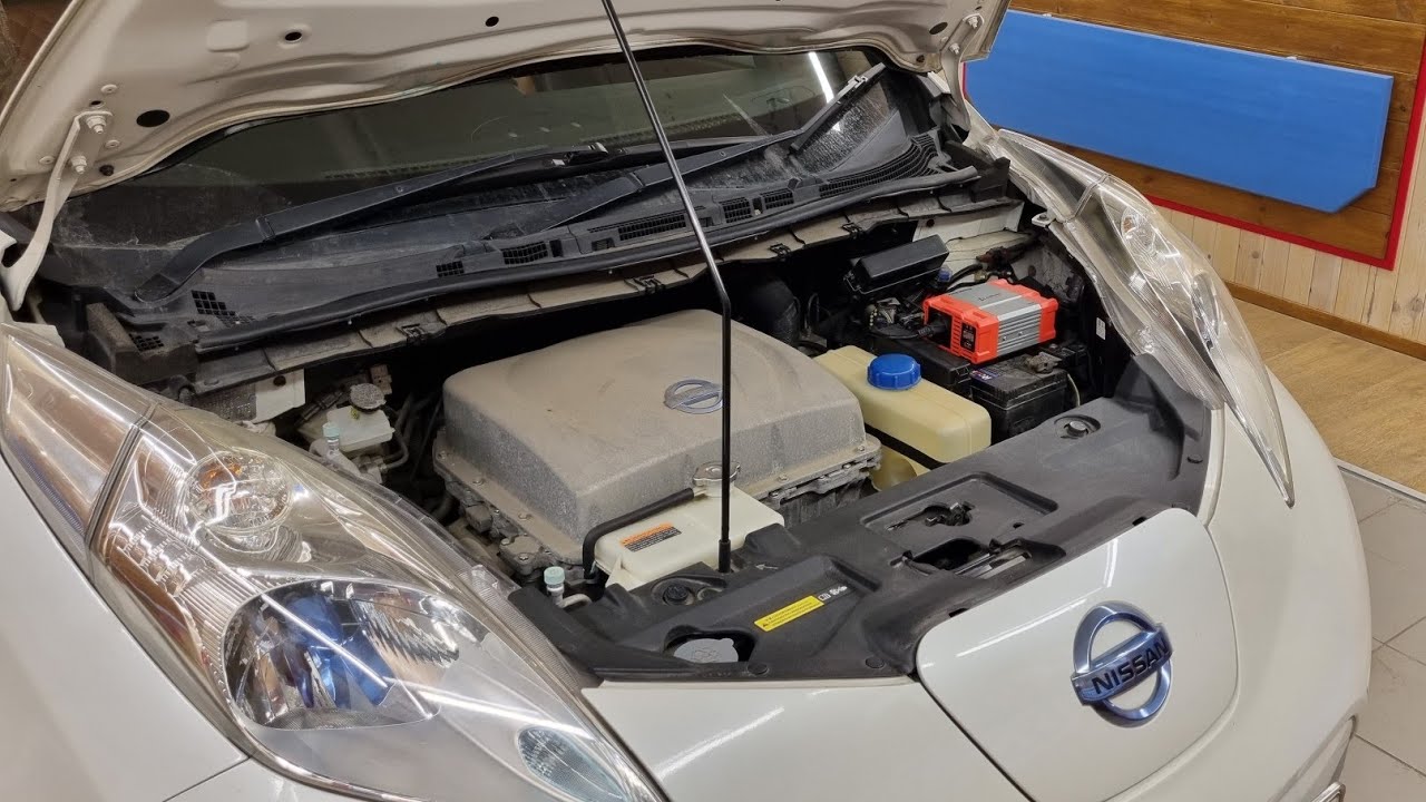 NISSAN LEAF автономный подогрев ВВБ (батарея энергоэлемент)