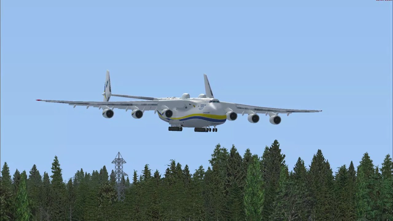 Landing the World’s Largest Plane in FSX - Antonov AN-225 Mriya