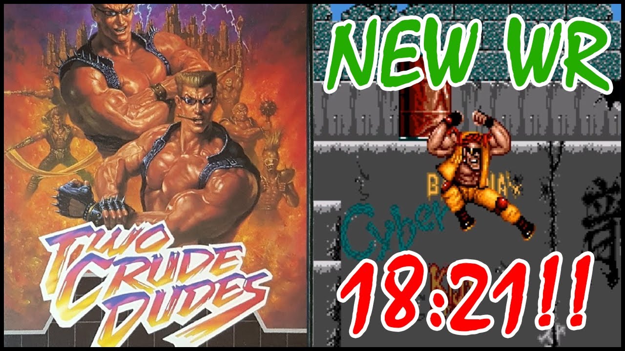 Two Crude Dudes Speedrun - Hard 18:21 (WR)