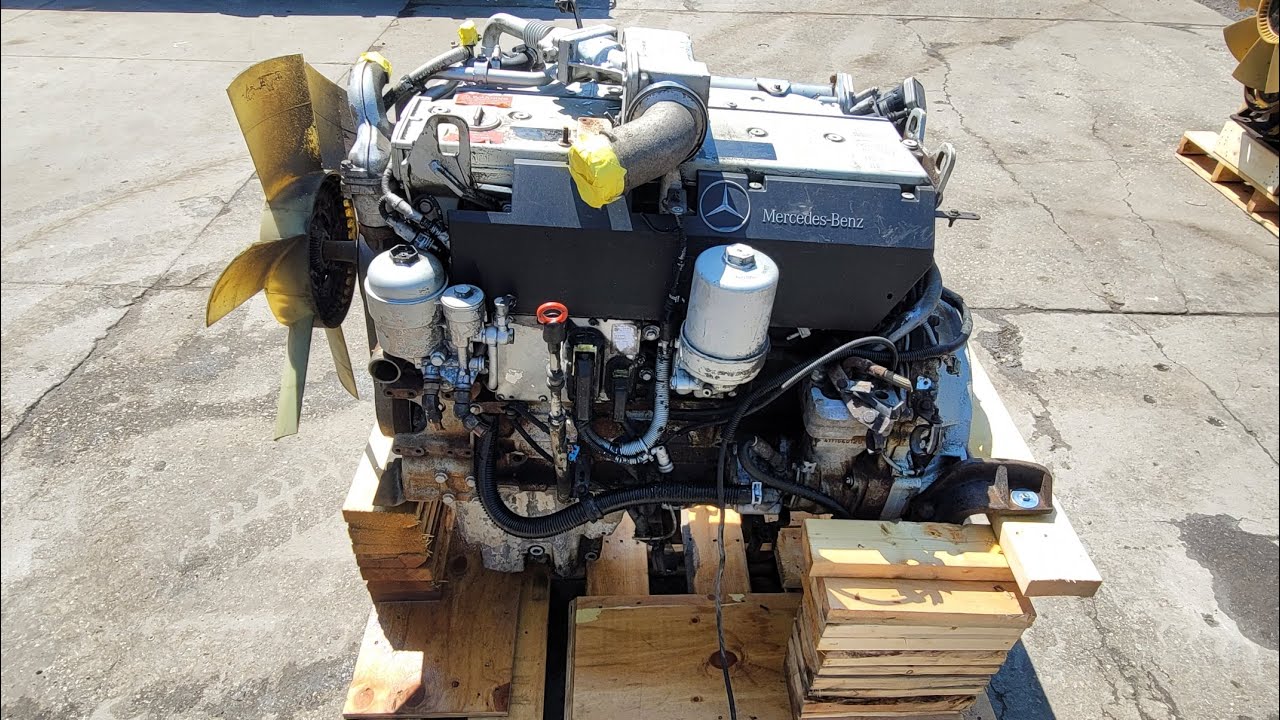 2006 Mercedes-Benz MBE900 turbo diesel engine START AND RUN #133