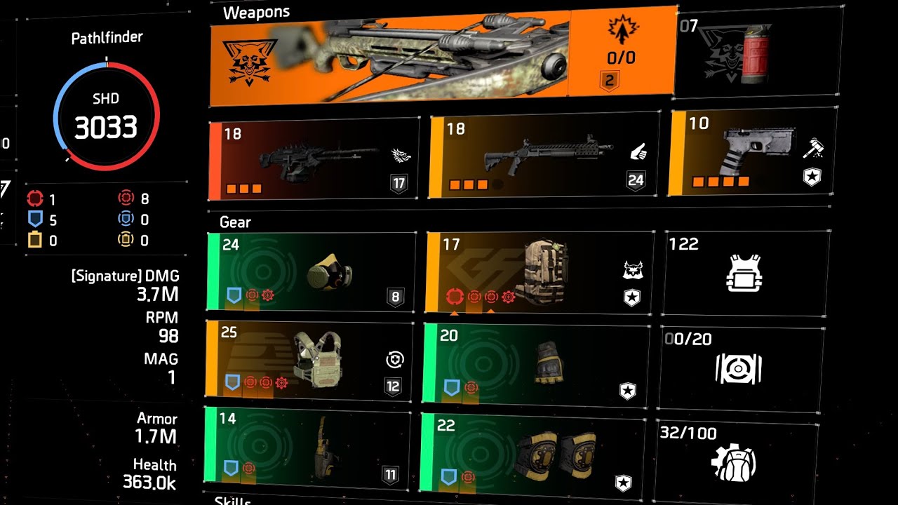 Division 2 - Conflict & Dark Zone - PVP Builds & Gameplay